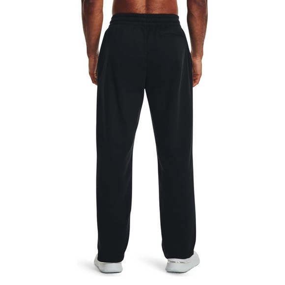 UNDER ARMOUR Rival Fleece Pants Men’s SIZE 4XL Black Sweatpants Straight Leg NWT - Picture 5 of 16